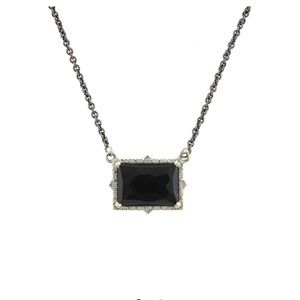 Armenta - Sterling Silver Hematite & Quartz Necklace